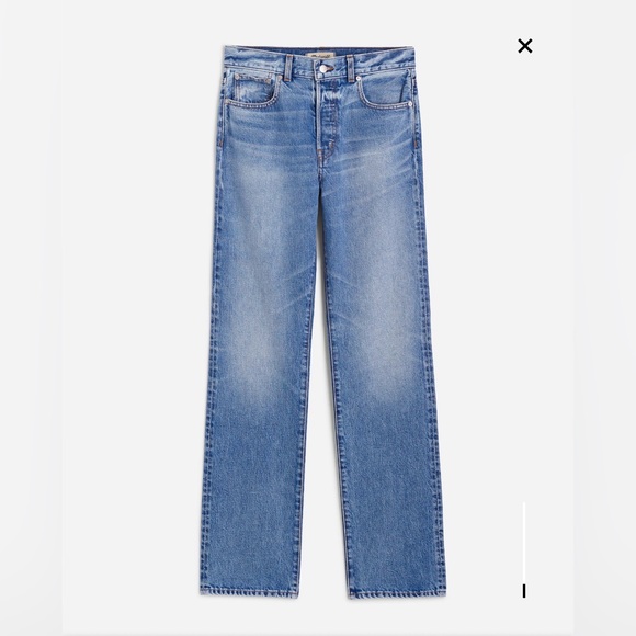 Madewell Denim - Madewell The Longline Straight Jean